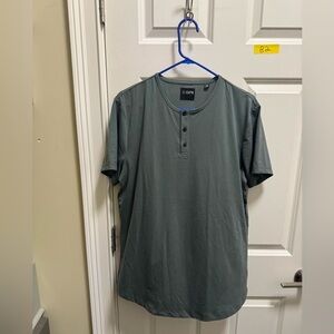 Mens Cuts Clothing Henley T-Shirt